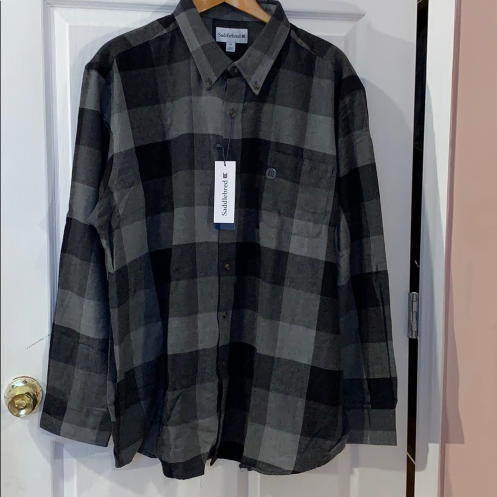 Saddlebred long sleeve polo shirt